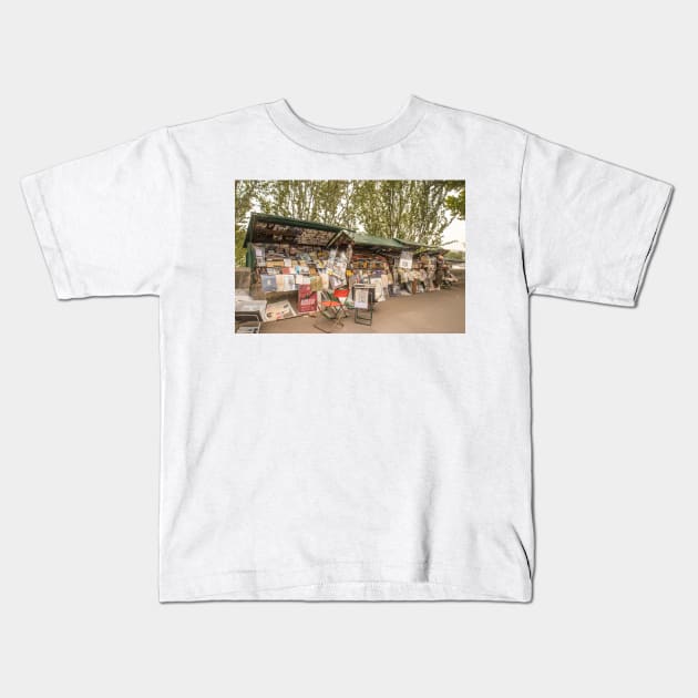 Left Bank Kids T-Shirt by Memories4you